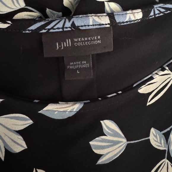 J. Jill Wearever Collection Floral Print Sleeveless Dress - Picture 5 of 6